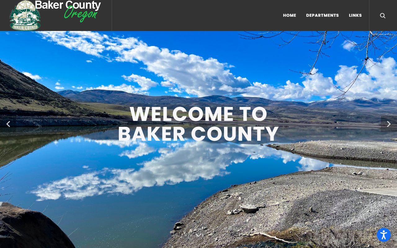 Baker County official website for civil court records information